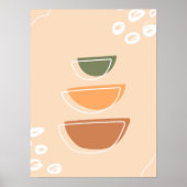 アーストーン積み上げミニマリストBoho Wallポスター ポスター (正面)