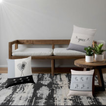 アーストーン素朴ミニマルフローラ装飾用クッション