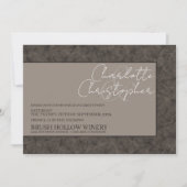 アーストーン離れ婚約パーティ 招待状 (正面)