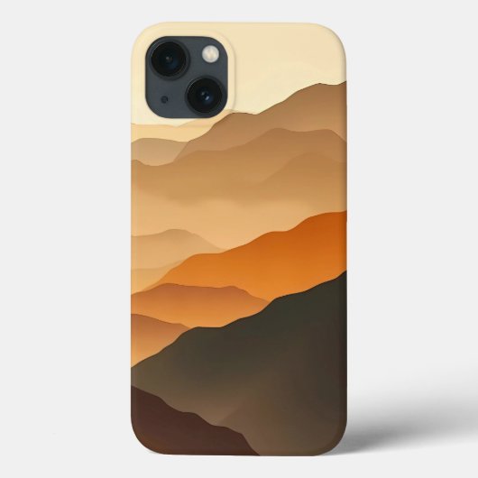 アーストーン グラデーション デザート iPhoneケース Case-Mate iPhoneケース (裏面)