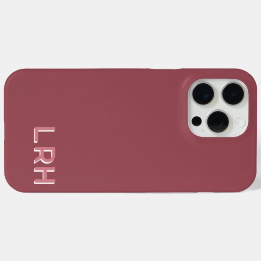 アーストーン レッドロックス シャドウ モノグラム フォンケース Case-Mate iPhoneケース (裏面 (横))