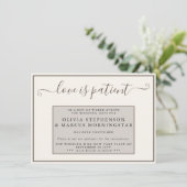 アーストーン 延期イベント ラブ イズ ペイシャント 招待状 (スタンド正面)