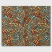 アーストーン、抽象芸術山 ラッピングペーパー (フラット)