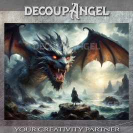 アースドラゴン – デコページ –  薄葉紙