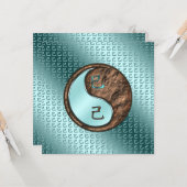 アースネーク年 カード (正面/裏面インサイチュ)