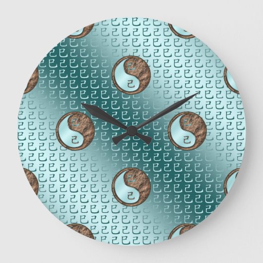 アースネーク年 ラージ壁時計 (正面)