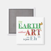 アースノーアールはおもしろい磁石 マグネット (正面/裏面)