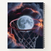 アースバスケットボール。 ノートブック (裏面)