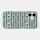 アースパターン iPhone 16ケース (裏面横)
