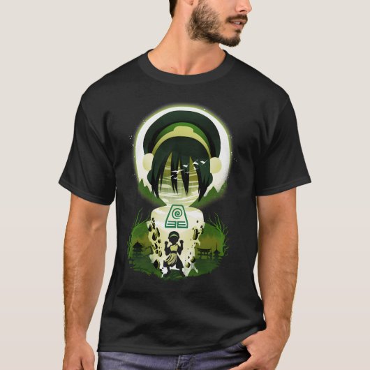 アースベンダーの風景 Tシャツ (正面)