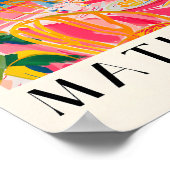 アースペインのトプリント、Woman By Henri Matisse, Aesthet ポスター (角)