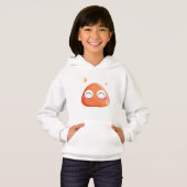アースホールの女の子のプルオーバーパーカー (正面フル)