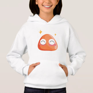 アースホールの女の子のプルオーバーパーカー
