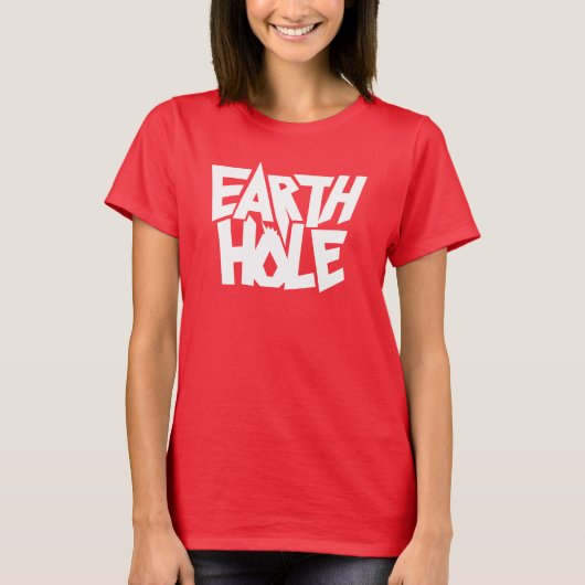 アースホールTシャツ カラー Tシャツ (正面)