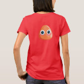 アースホールTシャツ カラー Tシャツ (裏面)