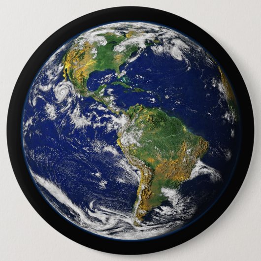 アースボタン 缶バッジ (正面)