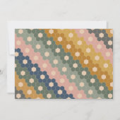 アースボヘミアン ヴィンテージ ブライズシャワー パーソナライズド サンキューカード (裏面)