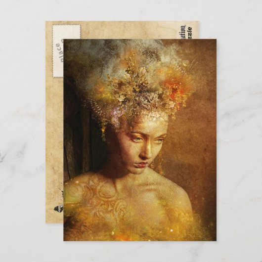 アースポストカードの女司祭 ポストカード (正面/裏面)