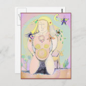 アースマザーアートポストカード ポストカード (正面/裏面)