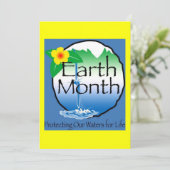 アースマンスのお誘い 招待状 (スタンド正面)