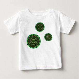 アースマンダラキッドとベビーライトシャツ ベビーTシャツ