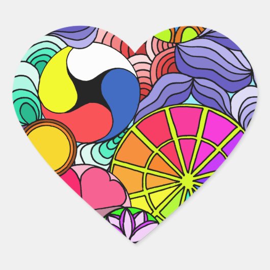 アースマンダラハート ハートシール (正面)