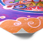 アースマンダラプリント ポスター (角)