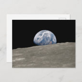 アースライズアポロ8 ポストカード (正面/裏面)