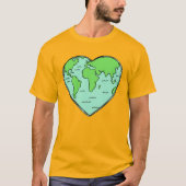 アースラブシャツとジャケット Tシャツ (正面)