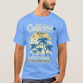 アースリーパラダイスカリフォルニアビーチ Tシャツ