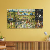 アースリー喜びの庭ヒエロニムス・ボッシュ キャンバスプリント (インサイチュ (リビング))