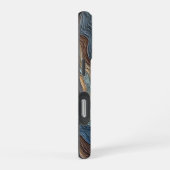 アースリー・リズミック・フロー iPhoneケース (右側面)