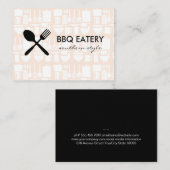 アースレストラン 名刺 (正面/裏面)