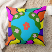 アースレトロヴィベスアート クッション (ブランケット)