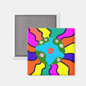 アースレトロヴィベスアート マグネット (正面/裏面)