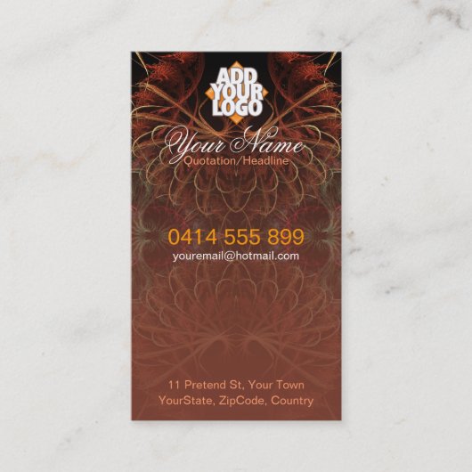 アースロイヤル名刺 名刺 (正面)