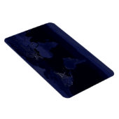 アースワールドマップシティライトアットナイトサテライト マグネット (右側)