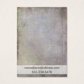 アースン素朴イヤリングホルダー表示カード (裏面)