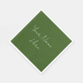 アースートーン結婚ズイベント披露宴ナプキンス スタンダードランチョンナプキン (角)