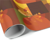 アース抽象芸術アートプリント ラッピングペーパー (ロールコーナー)