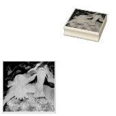 アース足のつま先クラウドエンジェルマウリエンジラード ラバースタンプ (押印)