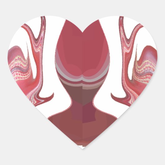 アース・エンバーズ：アフリカの織り成す情景 ハートシール (正面)