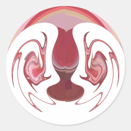 アース・エンバーズ：アフリカの織り成す情景 ラウンドシール (正面)