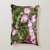 アース・シュ・イン・フラワーズ・引用文感動的   アクセントクッション (裏面(縦))