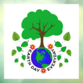 アース・デイ・エブリー ウィンドウサイン (シート3)