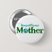 アース・デイ・ボタン 缶バッジ (正面&裏面)