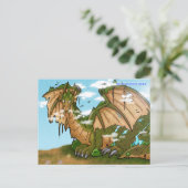 アース・ドラゴン山のはがき ポストカード (スタンド正面)