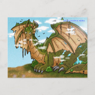 アース・ドラゴン山のはがき ポストカード