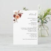 アース&素朴シャンパン花模様詳細 エンクロージャーカード (スタンド正面)