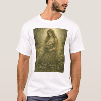 アースLEDソウル異教徒ウィッカン精神的 Tシャツ